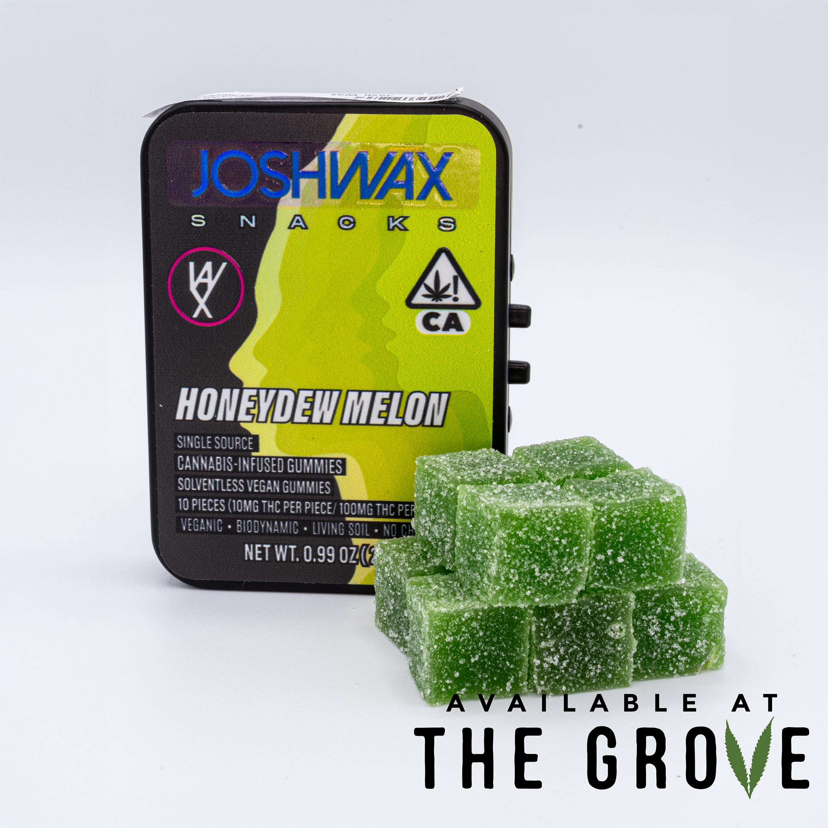 Photograph of product: Joshwax | Honeydew Melon Gummies