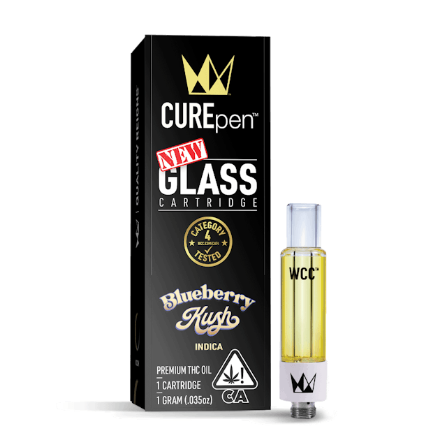 Photograph of product: 1G Cartridge Classic Blueberry Kush - Blueberry Kush