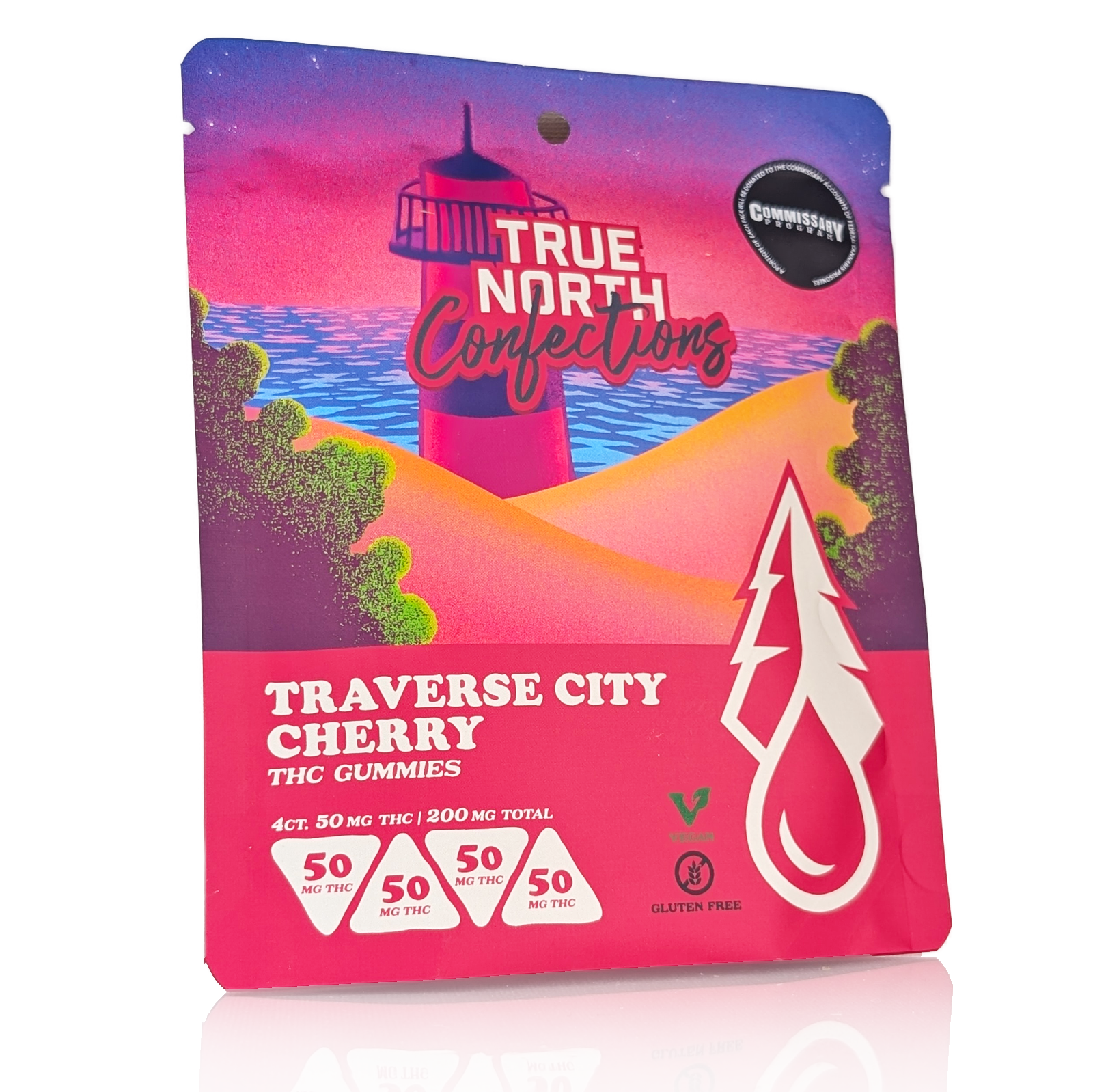 Photograph of Product: TRAVERSE CITY CHERRY - 200MG (4X50MG)