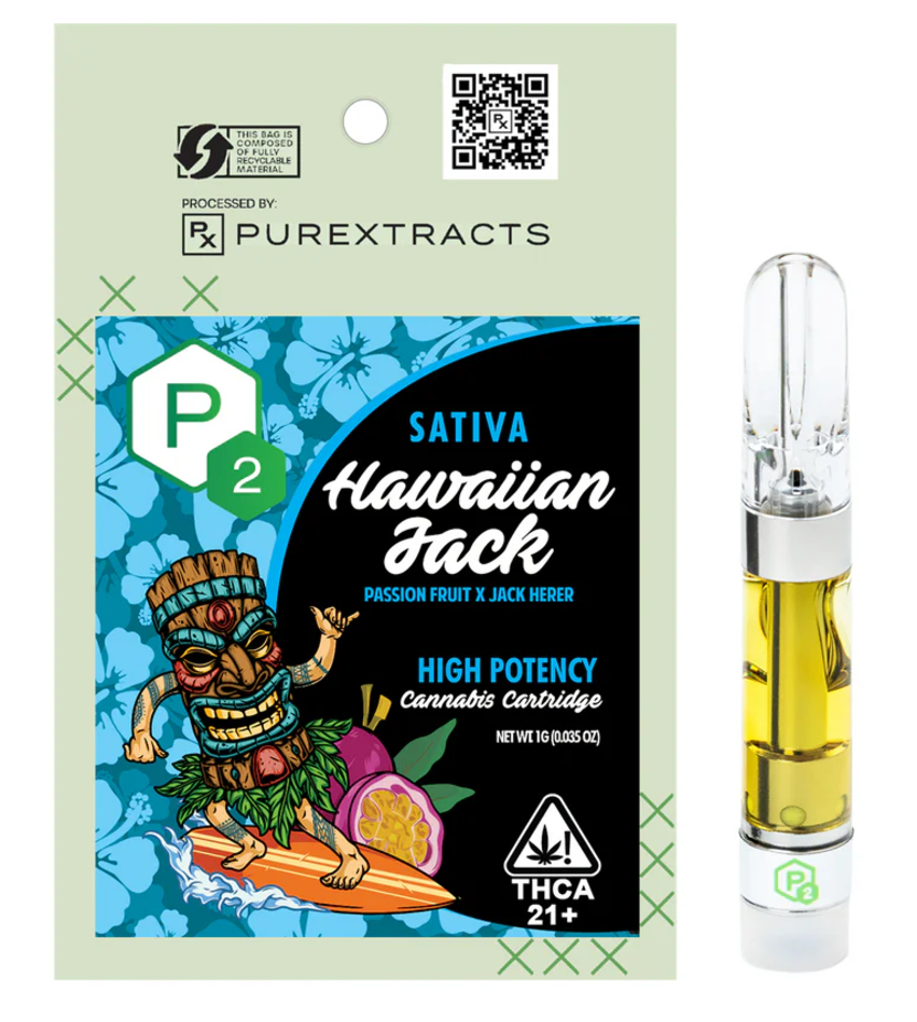 Photograph of Product: Hawaiian Jack (S) High Potency CARTRIDGE 1g - P2