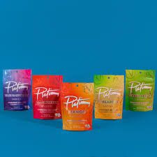 Photograph of product: Platinum - 100mg TH-oui Gummies (Cherry) - 