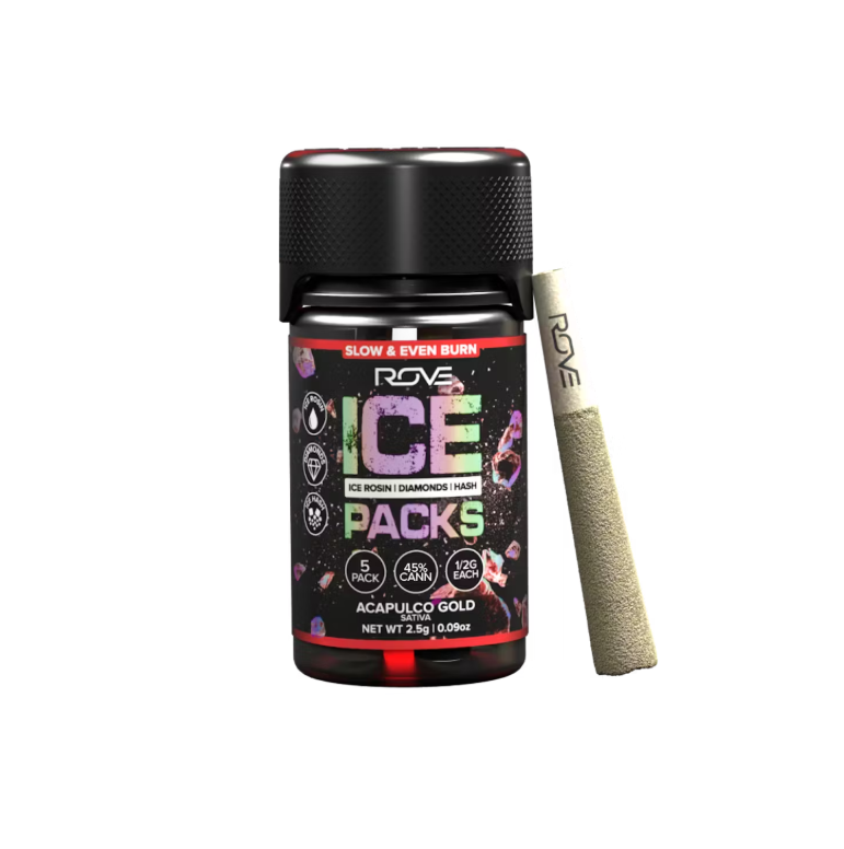 Photograph of product: Acapulco Gold - Ice Packs Rosin, Diamond, au chocolat Infused - 5pk