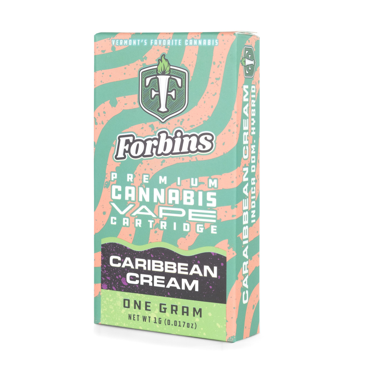 Photograph of product: Caribbean Cream | Full Spectrum Distillate Vape Cart