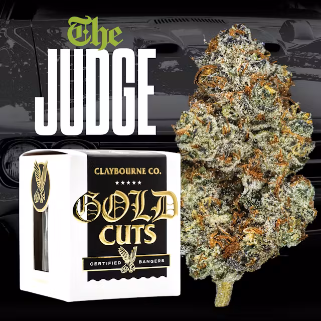 Photograph of product: Claybourne Co. | Gold Cuts | The Judge - 3.5g