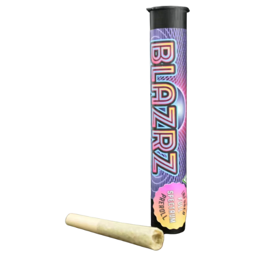 Photograph of product: Blazrz Sour Surge Infused Pre-Roll 1g