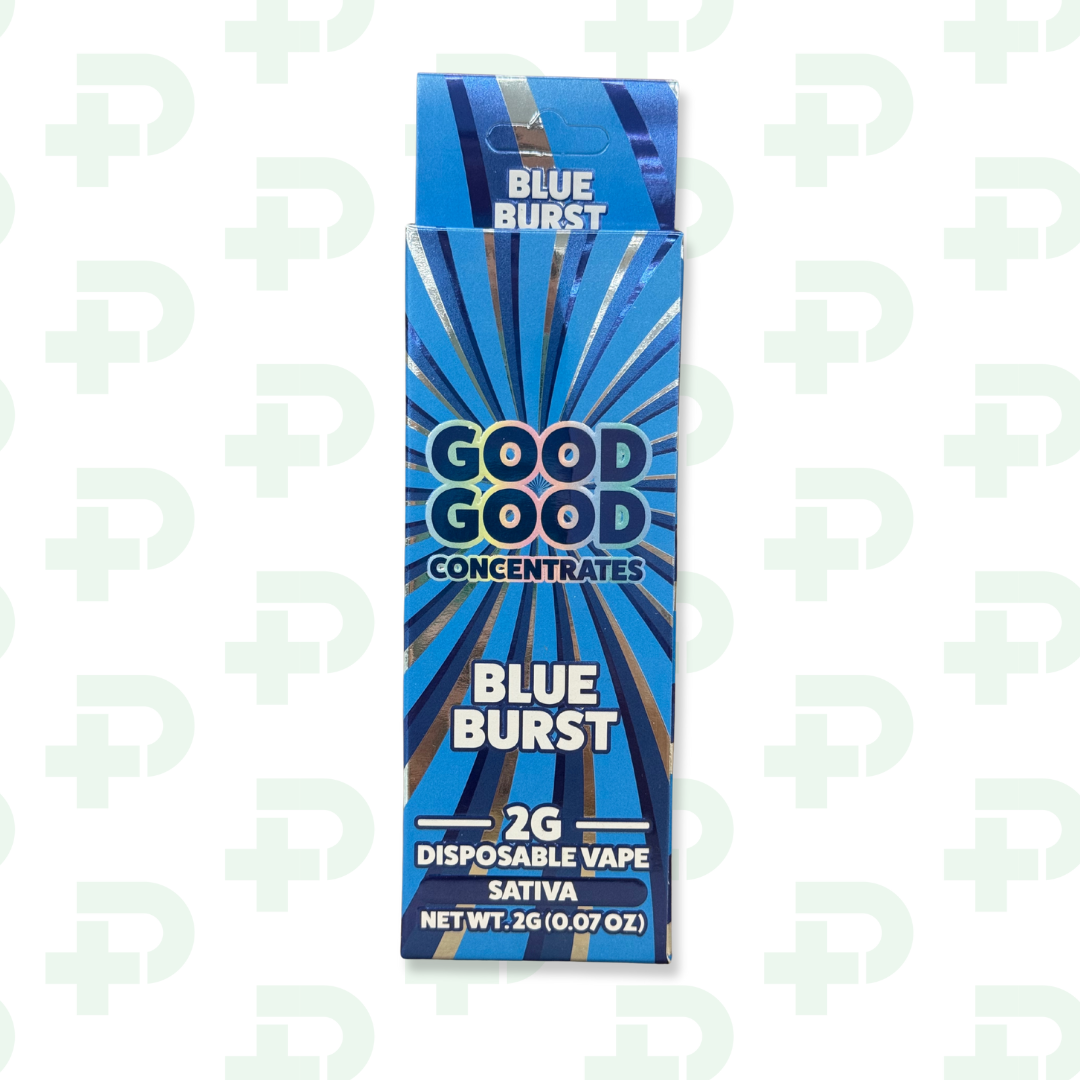 Photograph of product: Good Good Disposable - Blue Burst