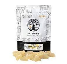 Photograph of product: PC Pure - Gummies - Lemon Custard - 200MG