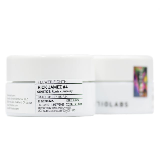 Photograph of product: Rick Jamez #3 22.44% 3.5g **SPECIAL PRICING** - Eighth