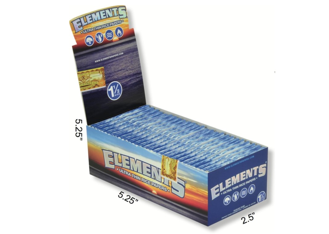 Photograph of product: ELEMENTS Rolling Papers 1.5