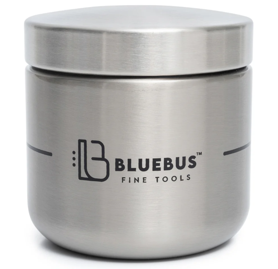 Photograph of product: BUNKER 500ml Airtight Stash Jar Silver