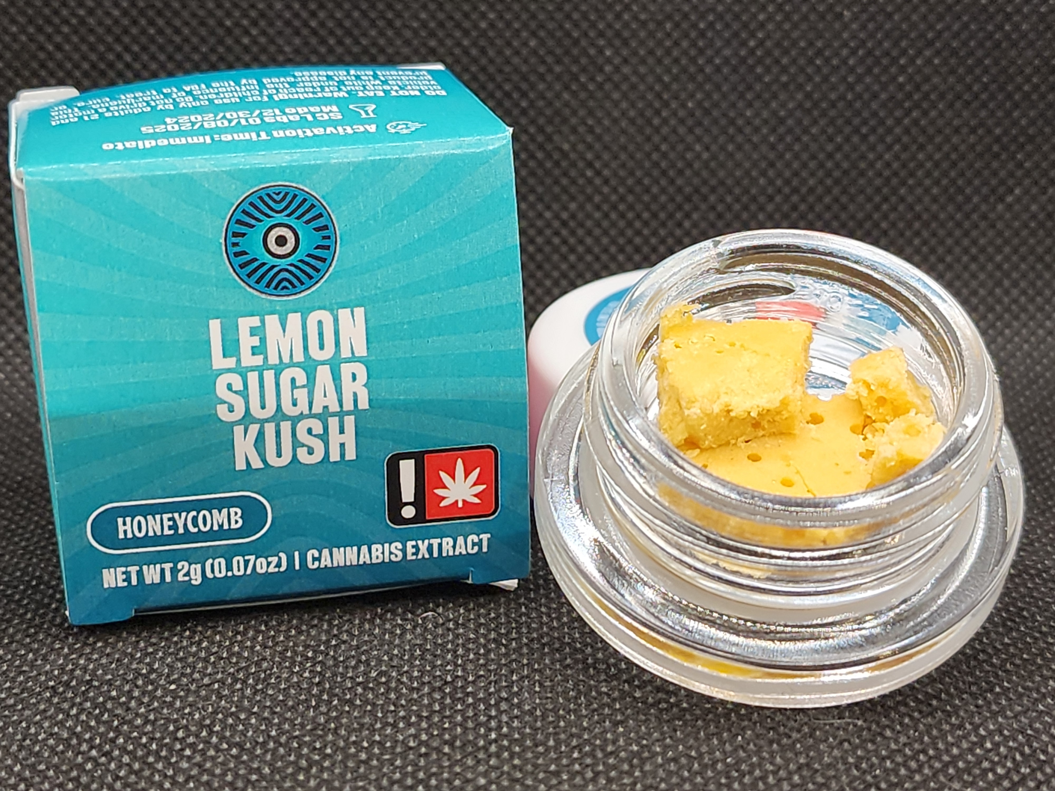 Photograph of product: Lemon Sugar Kush Honeycomb (Chromatic)