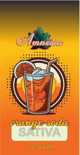 Photograph of product: Amnesia | Orange Soda | 1g | Cartridge
