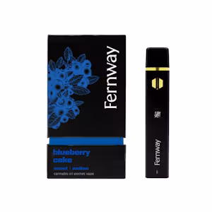 Photograph of product: Fernway | 2g Traveler Dispo | Blueberry Cake