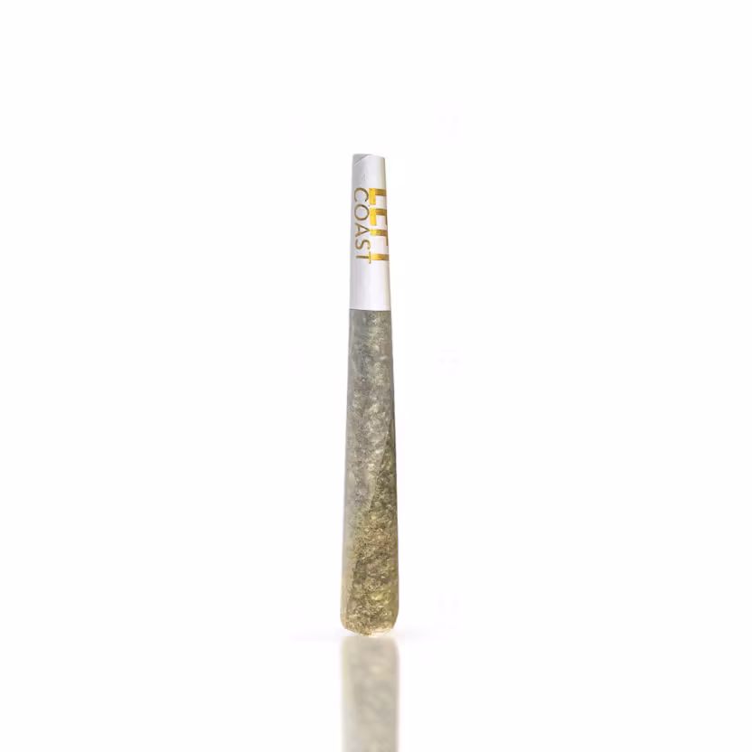 Photograph of product: Left Coast | Premium Indoor Preroll Monster Cookie