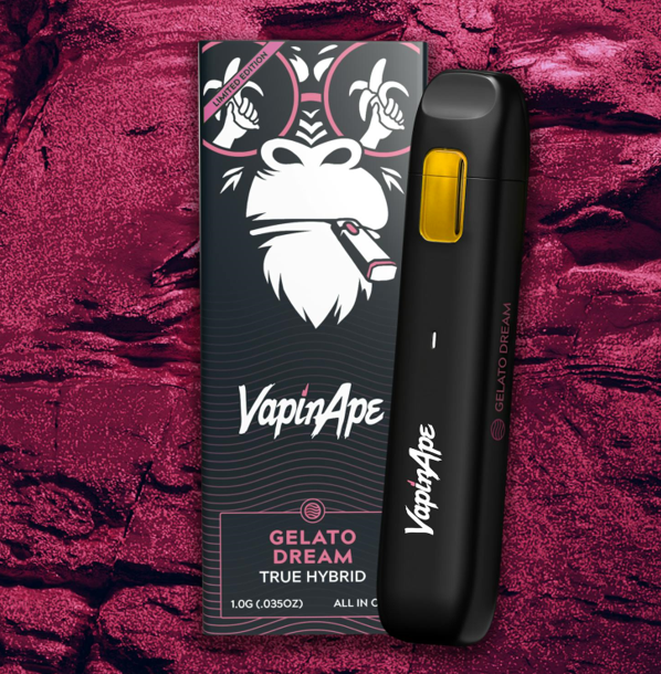 Photograph of product: Vapin Ape - Gelato Dream - Full Spectrum Disposable - - Hybrid