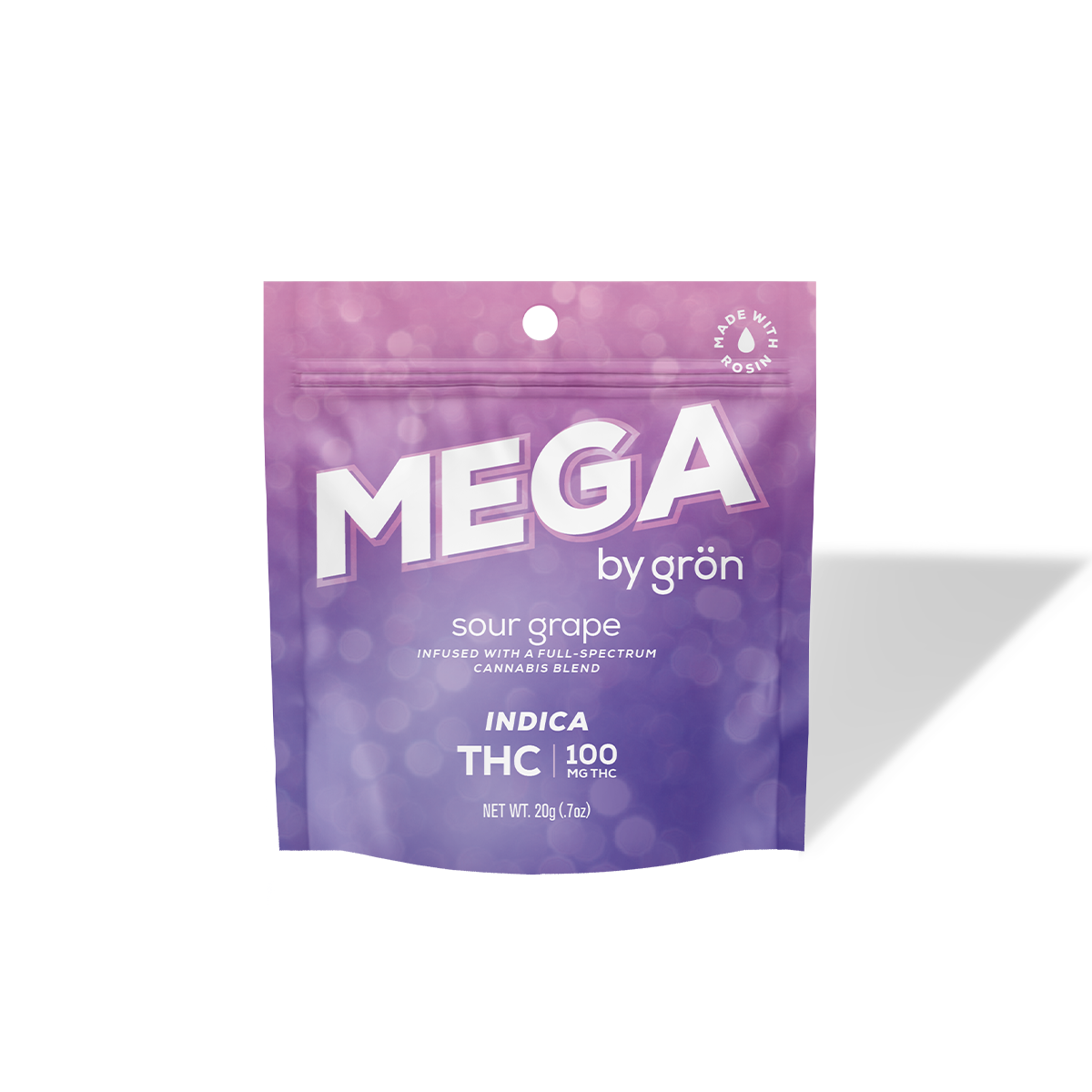 Photograph of product: Gron | Mega Pearl Sour Grape
