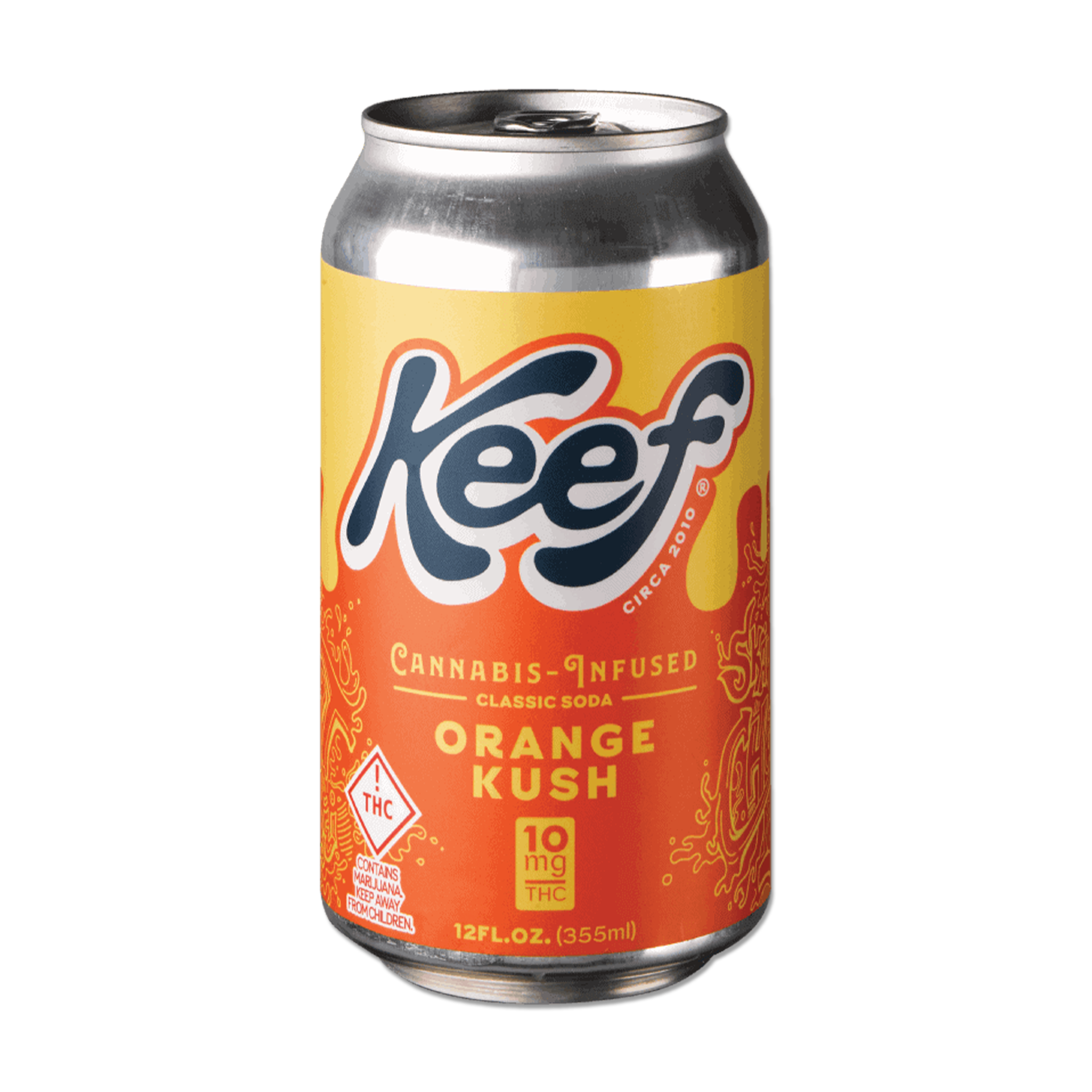 Photograph of product: Soda | 10mg Orange Kush