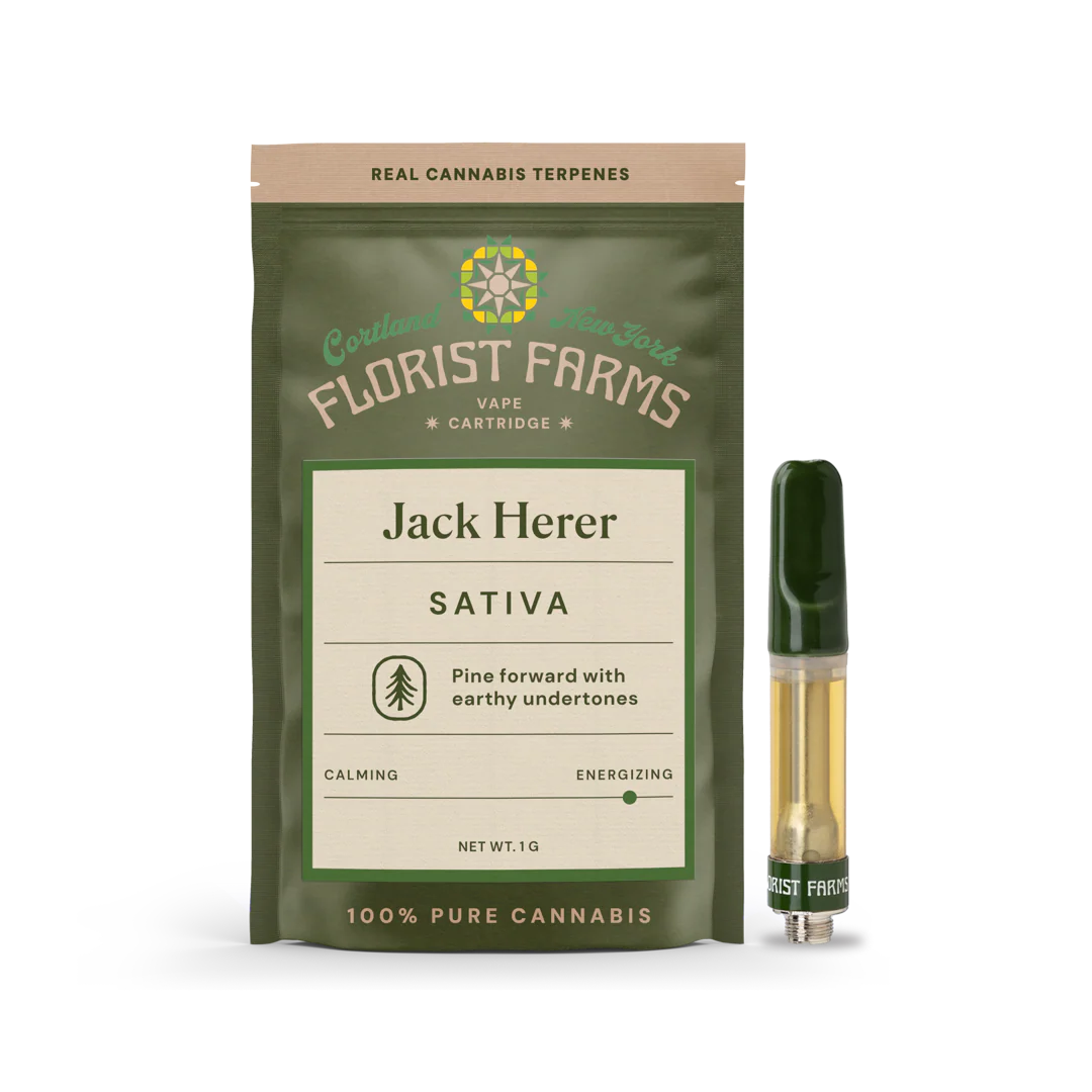 Photograph of product: Florist Farms - Jack Herer (S) - 90% - Vape Cart