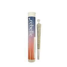Photograph of product: Fritter Rum Cake (H) 1g Preroll - Rebelle