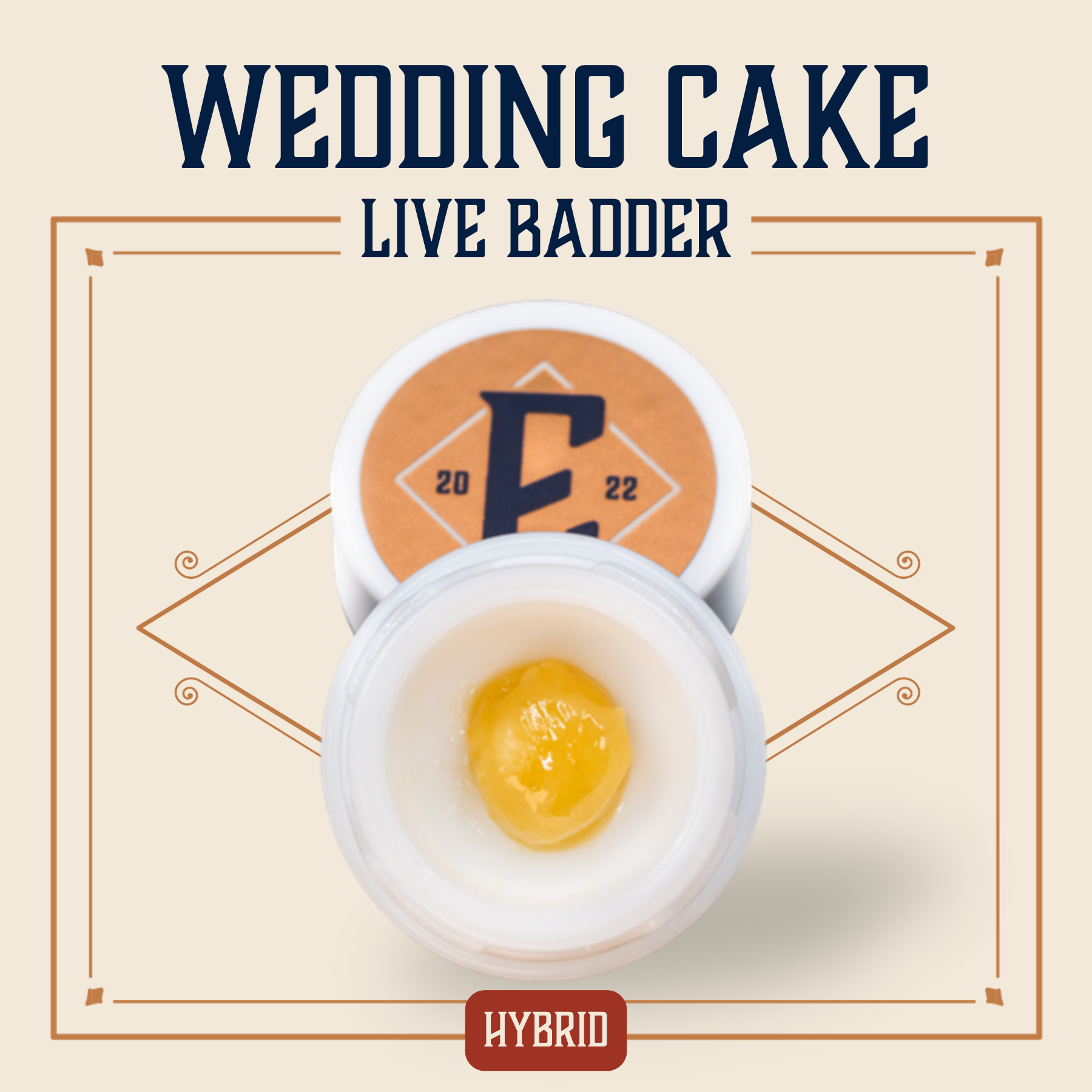Photograph of product: Wedding Cake Live Badder