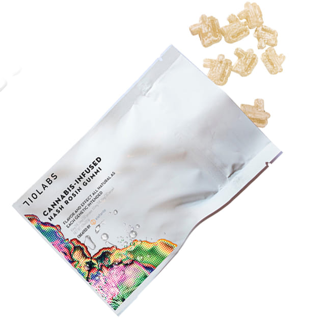 Photograph of product: Fire Water # 106 (H) Hash Rosin Gummis - Fire Water # 106  Hash Rosin Gummis