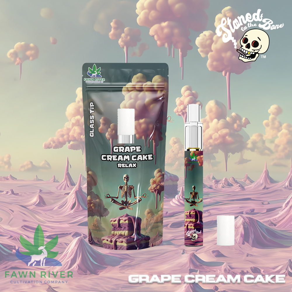 Photograph of Product: Euphoria | Grape Cream Cake | Live Rosin Disposable | 0.5g