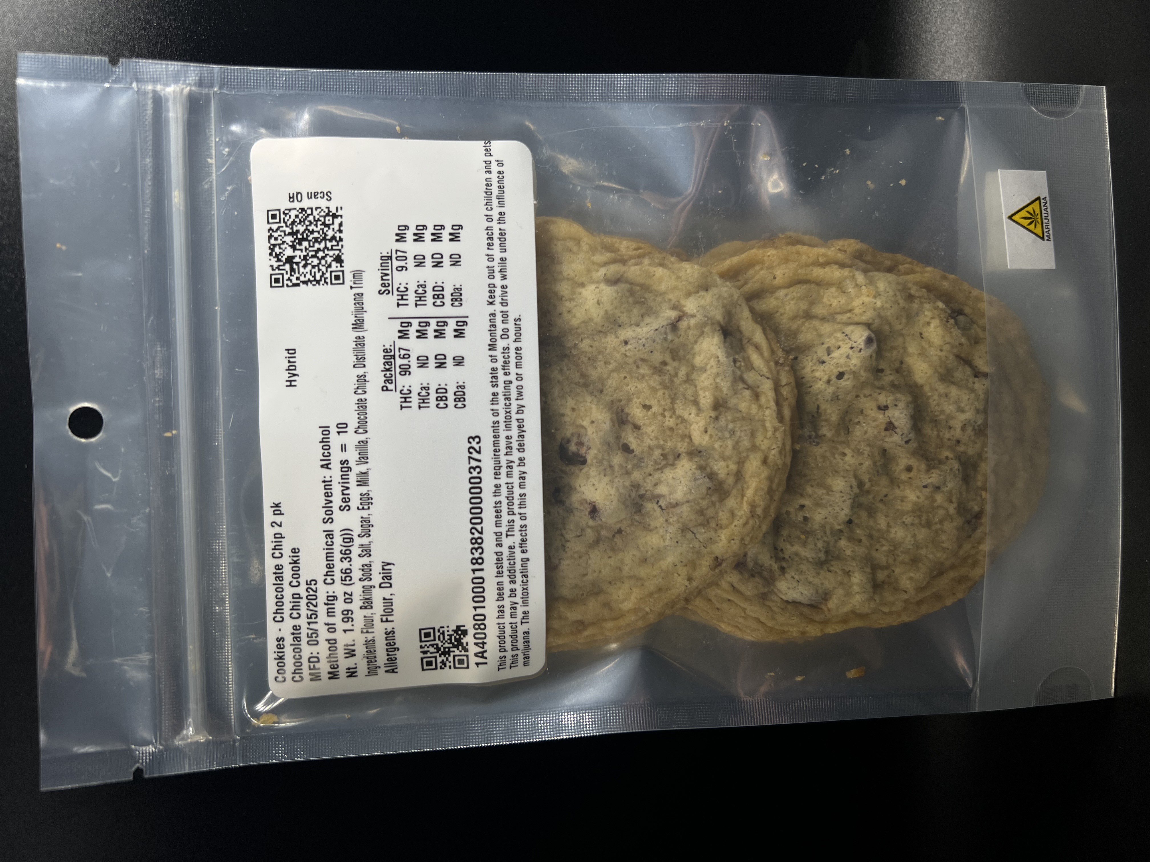 Photograph of product: Chocolate Chip - Cookies - Granite Peak