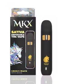 Photograph of product: MKX: Green Crack 1G Disposable Vape (S)