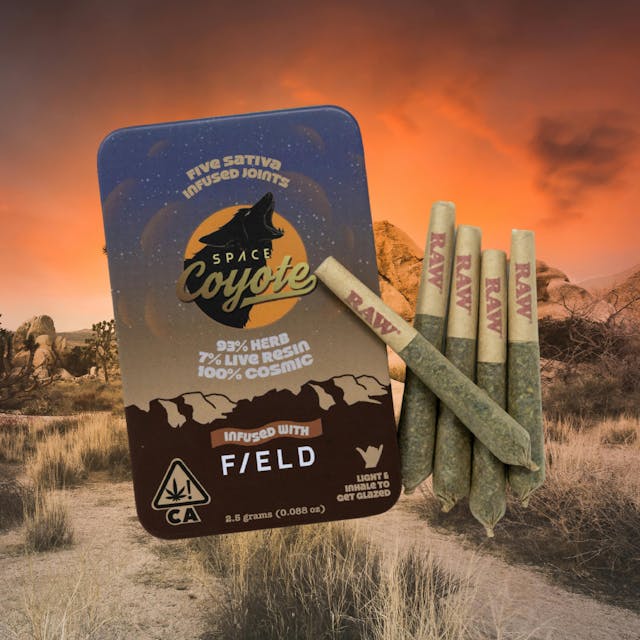 Photograph of product: Infused Live Resin Oui'd Preroll 5-Pack - 
