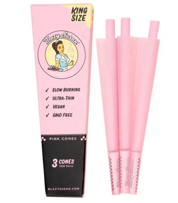 Photograph of product: Blazy Susan - Pink Cones 3pk - King Size