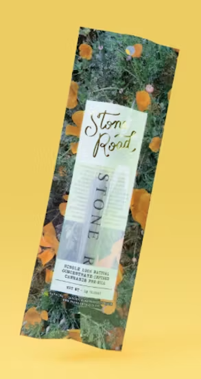 Photograph of product: Stone Road | Wild Blueberry Kush Diamond & au chocolat Infused Preroll