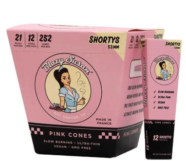 Photograph of product: Blazy Susan - PINK 53mm (Shortys) Cones