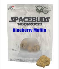 Photograph of product: Spacebuds - Blueberry Muffin (I) - 62.5% - Moonrocks - 4g