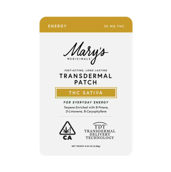 Photograph of product: TH-oui Oui'd PATCH - ENERGY [20MG]