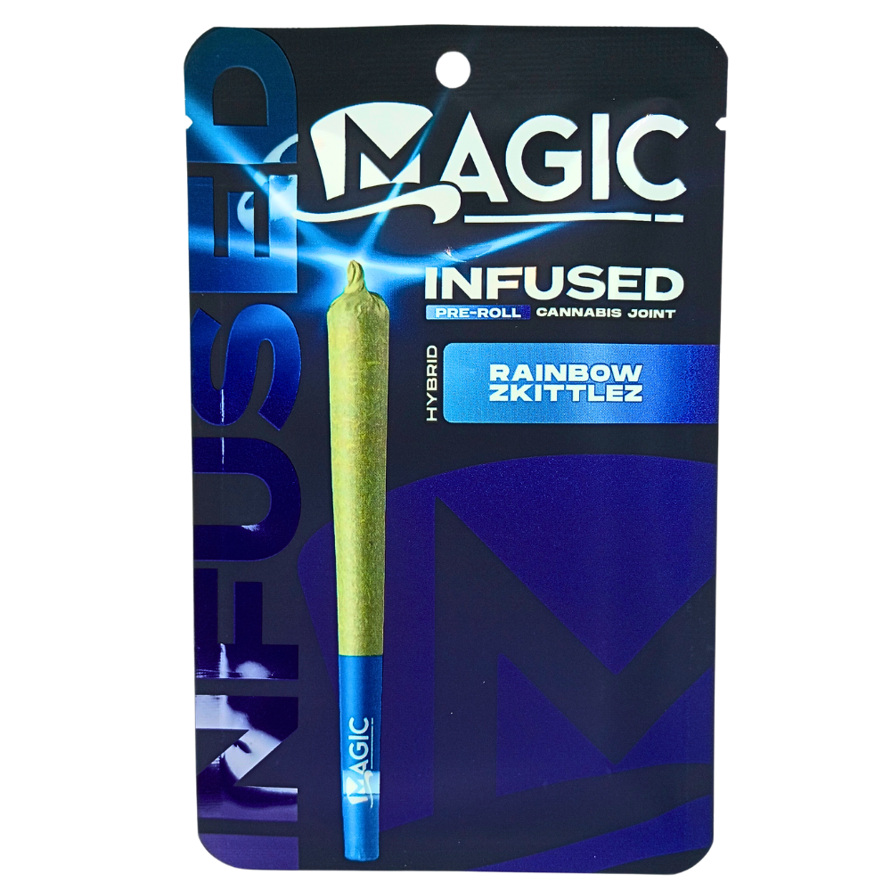 Photograph of product: MAGIC | RAINBOW Z INFUSED PREROLL | 1.2G