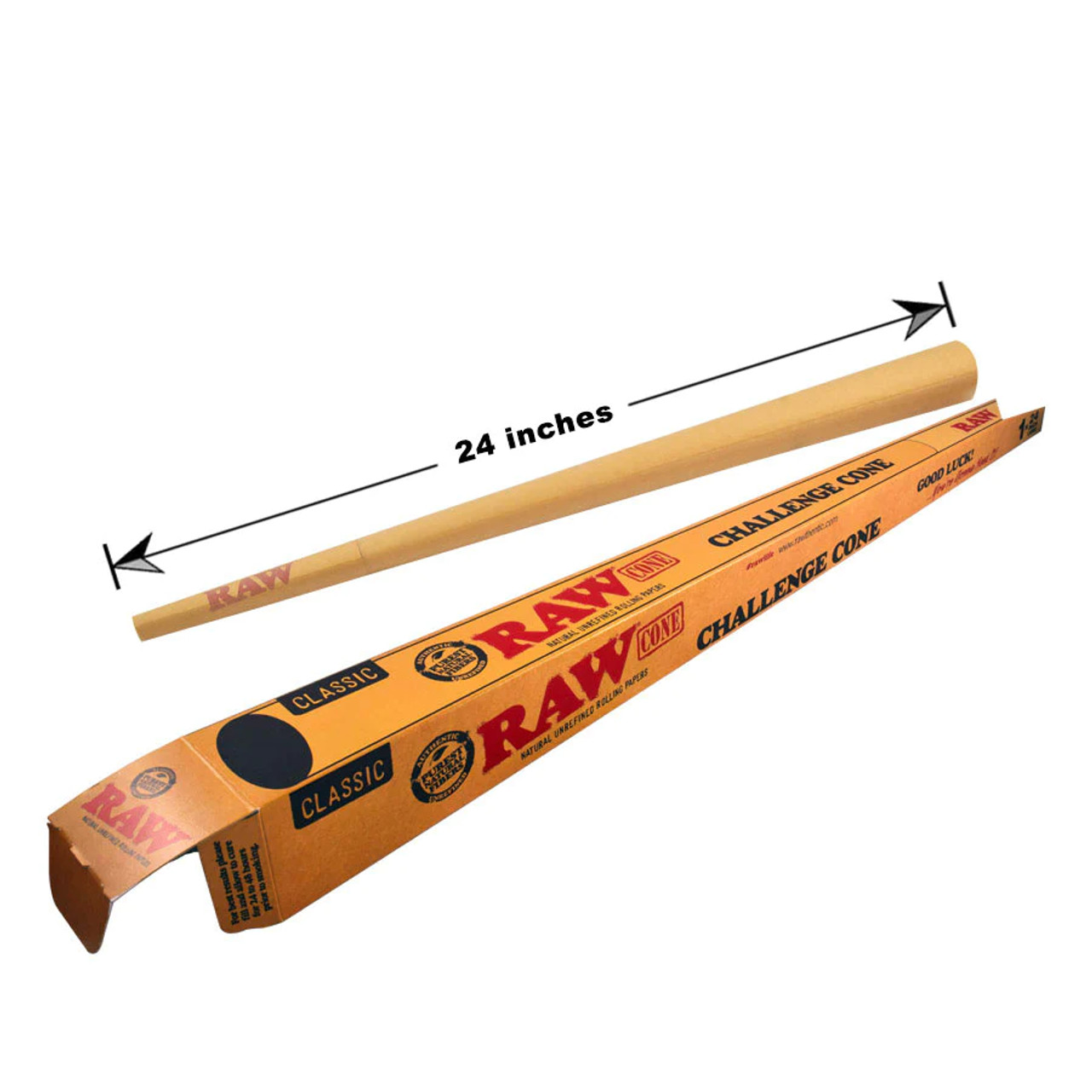 Photograph of product: Raw Challenge Cone - 24 Inch Party Cone