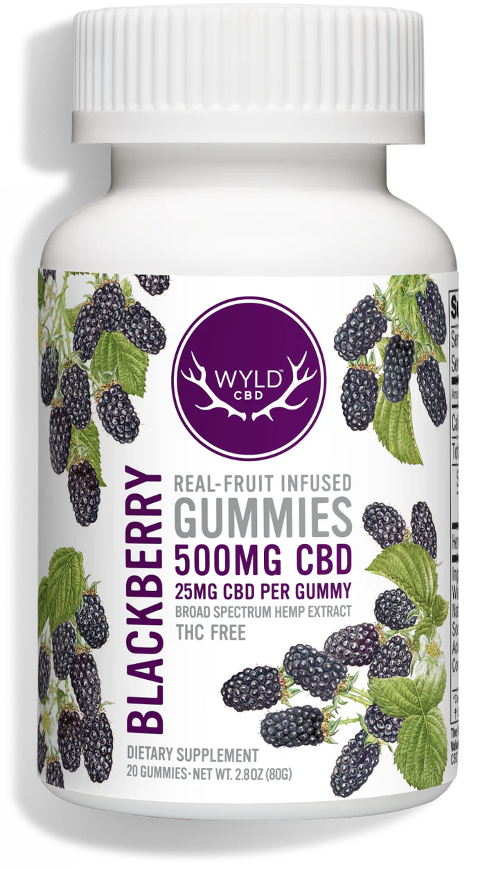 Photograph of product: CBD Blackberry Gummy