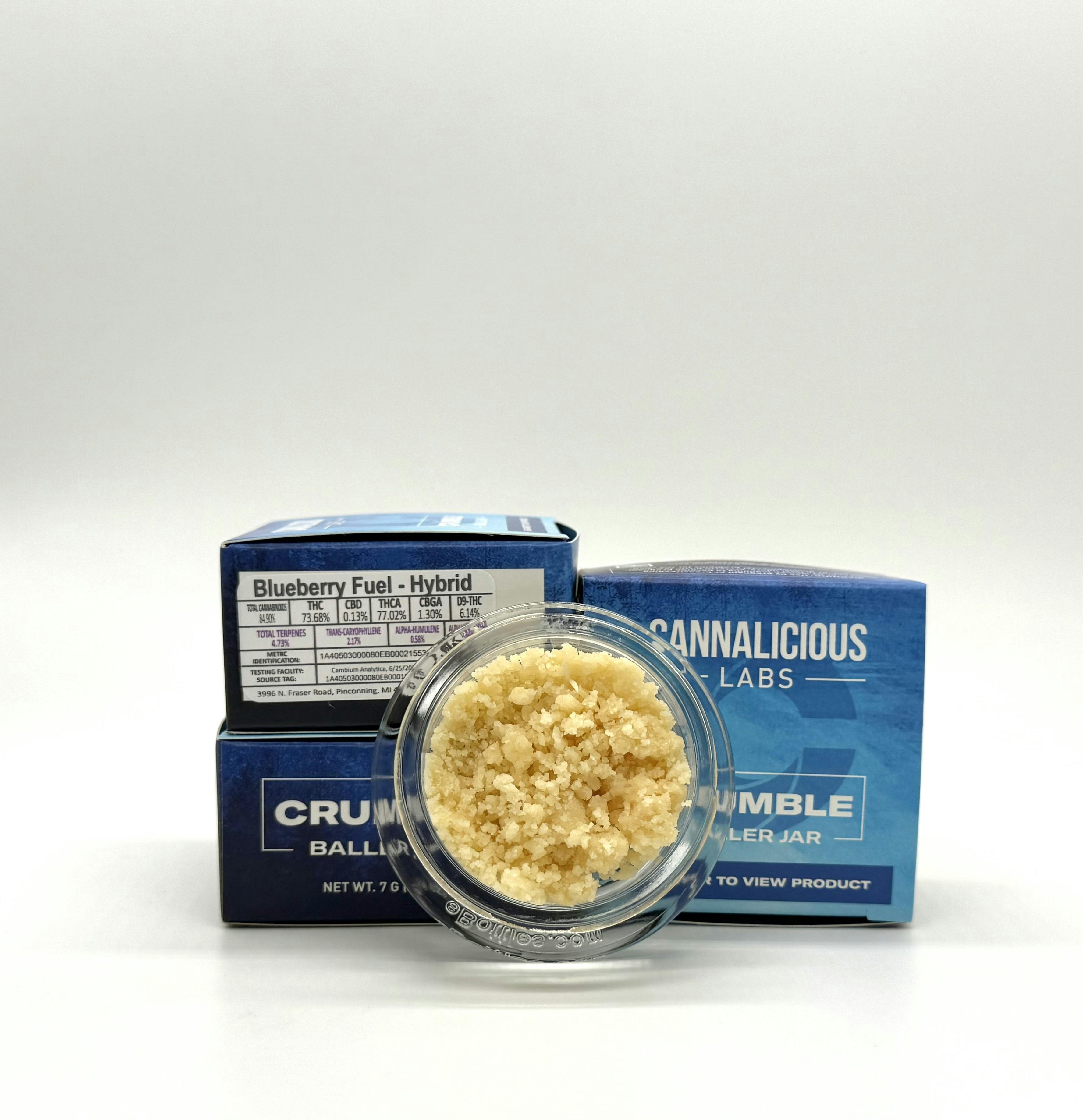 Photograph of product: Blueberry Fuel Crumble