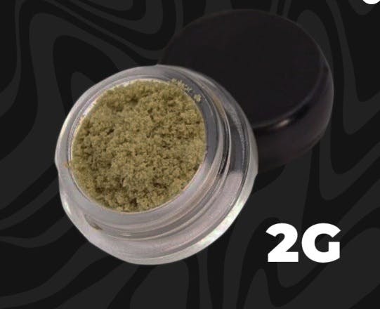 Photograph of product: Sneaky Pete's Razzle Dazzle Rainbow Guava Kief - 2g