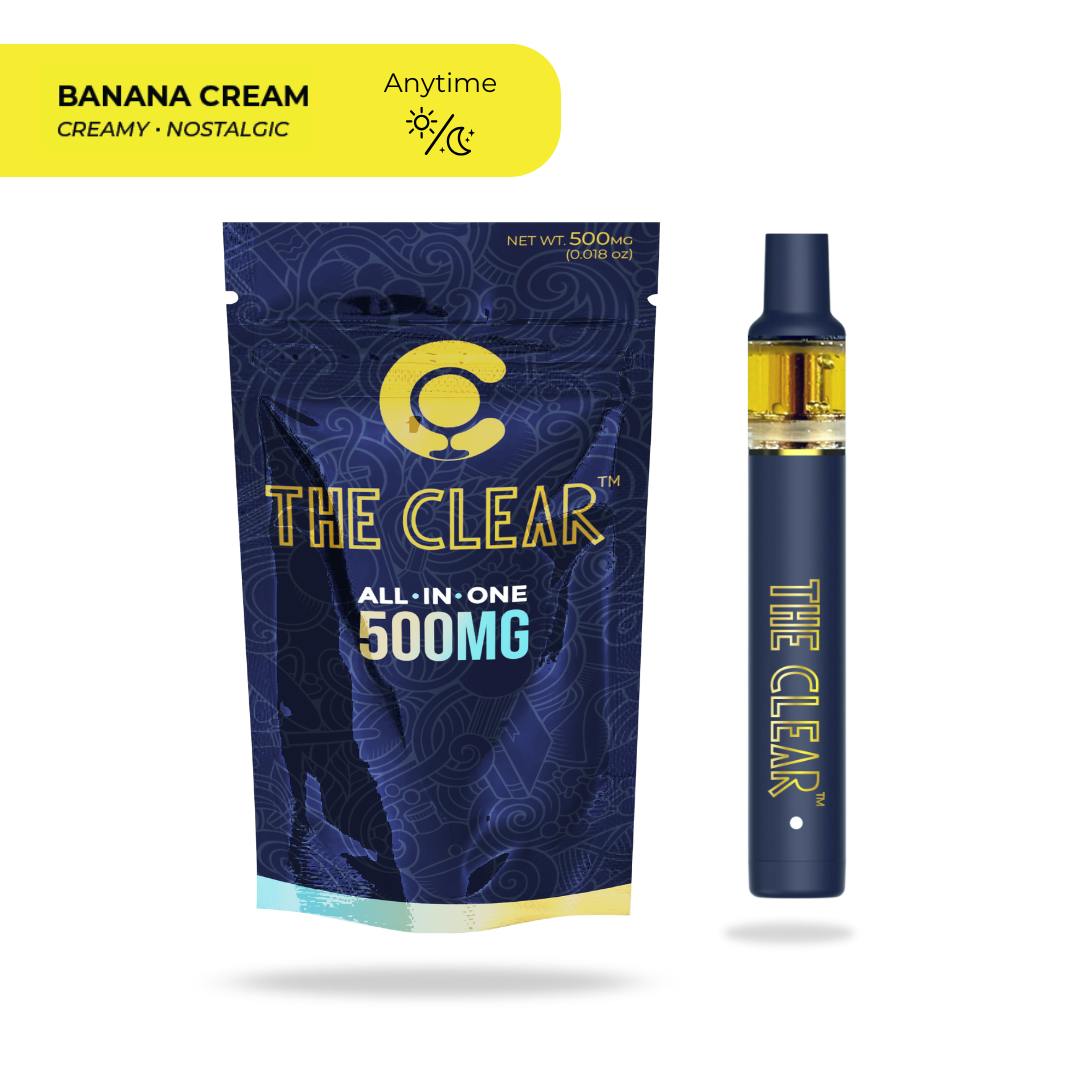 Photograph of product: BANANA CREAM 0.5G DISPOSABLE (H)