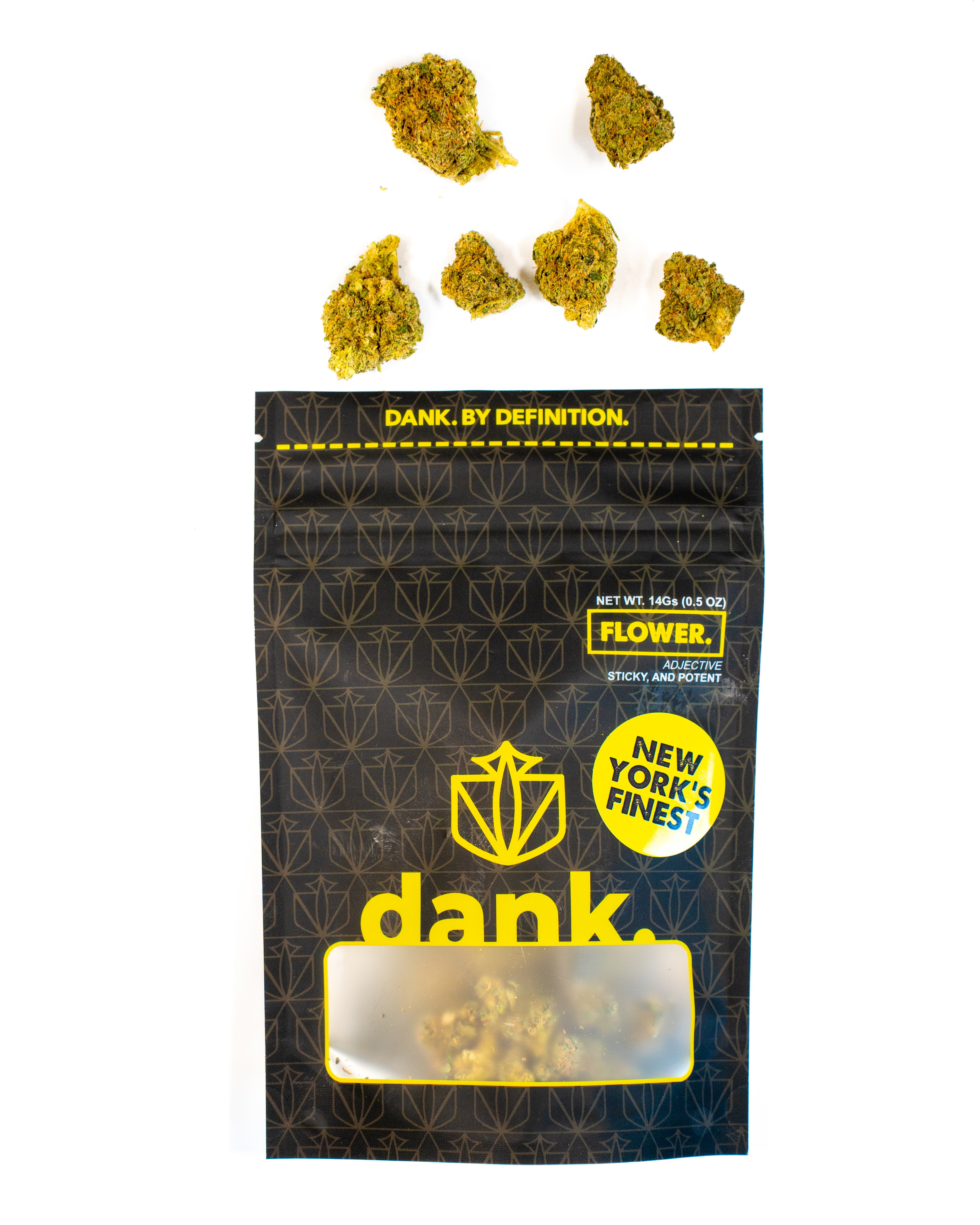 Photograph of product: Dank | Flower | Sungrown | Banana Pudding | 14g