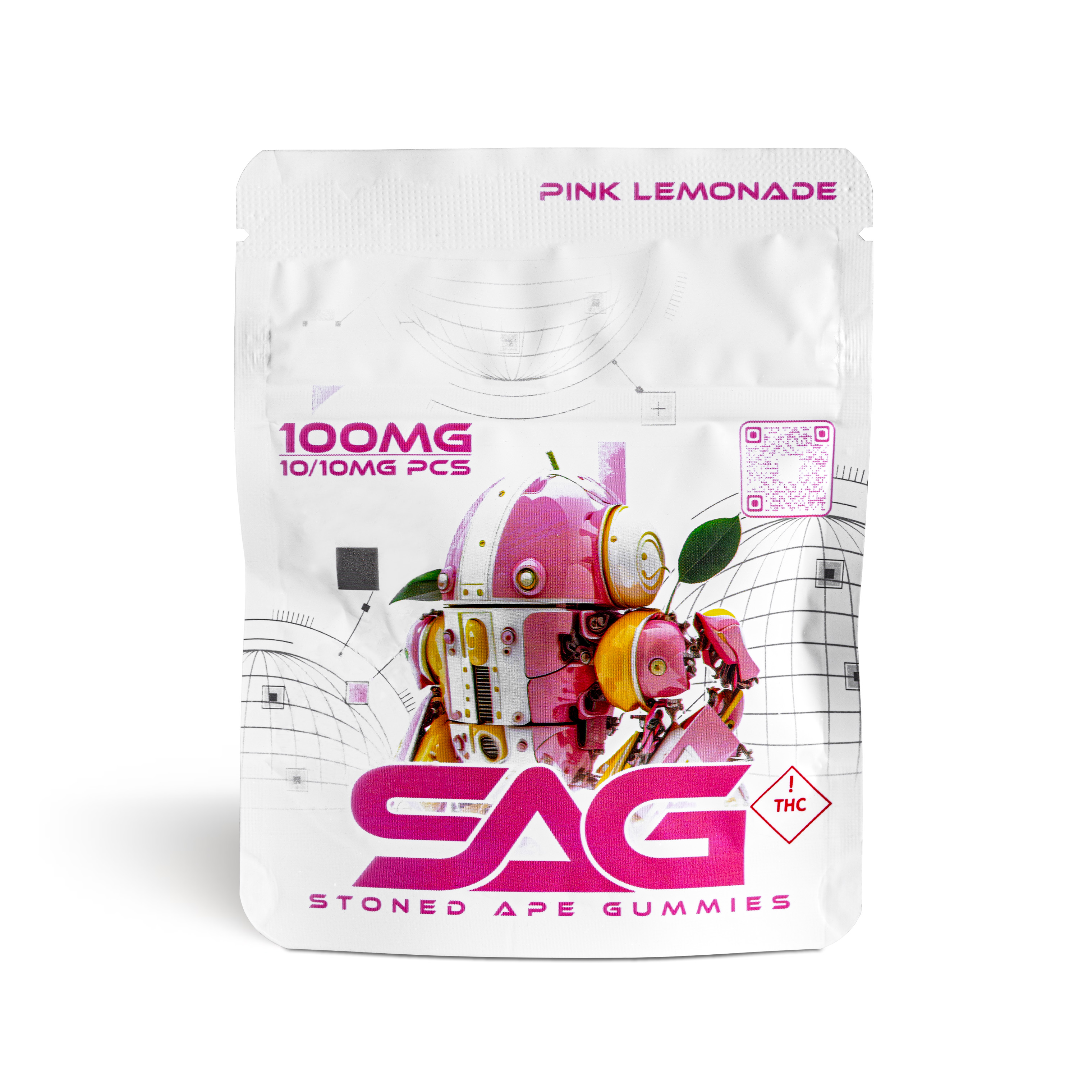 Photograph of Product: Pink Lemonade Gummies - 100mg
