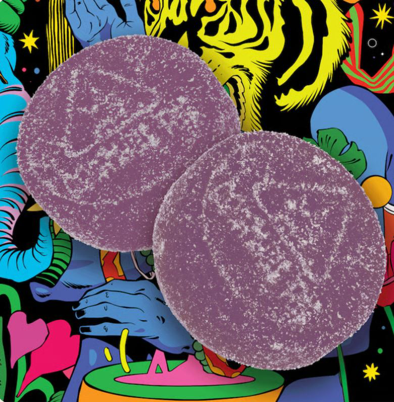 Photograph of product: Hybrid Grape Lemonade Gummies | 20 Servings