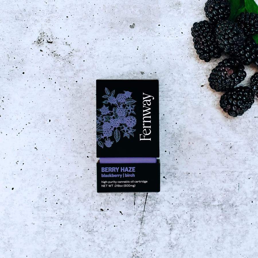 Photograph of product: Berry Haze | 510 Cartridge | 1g | by Fernway