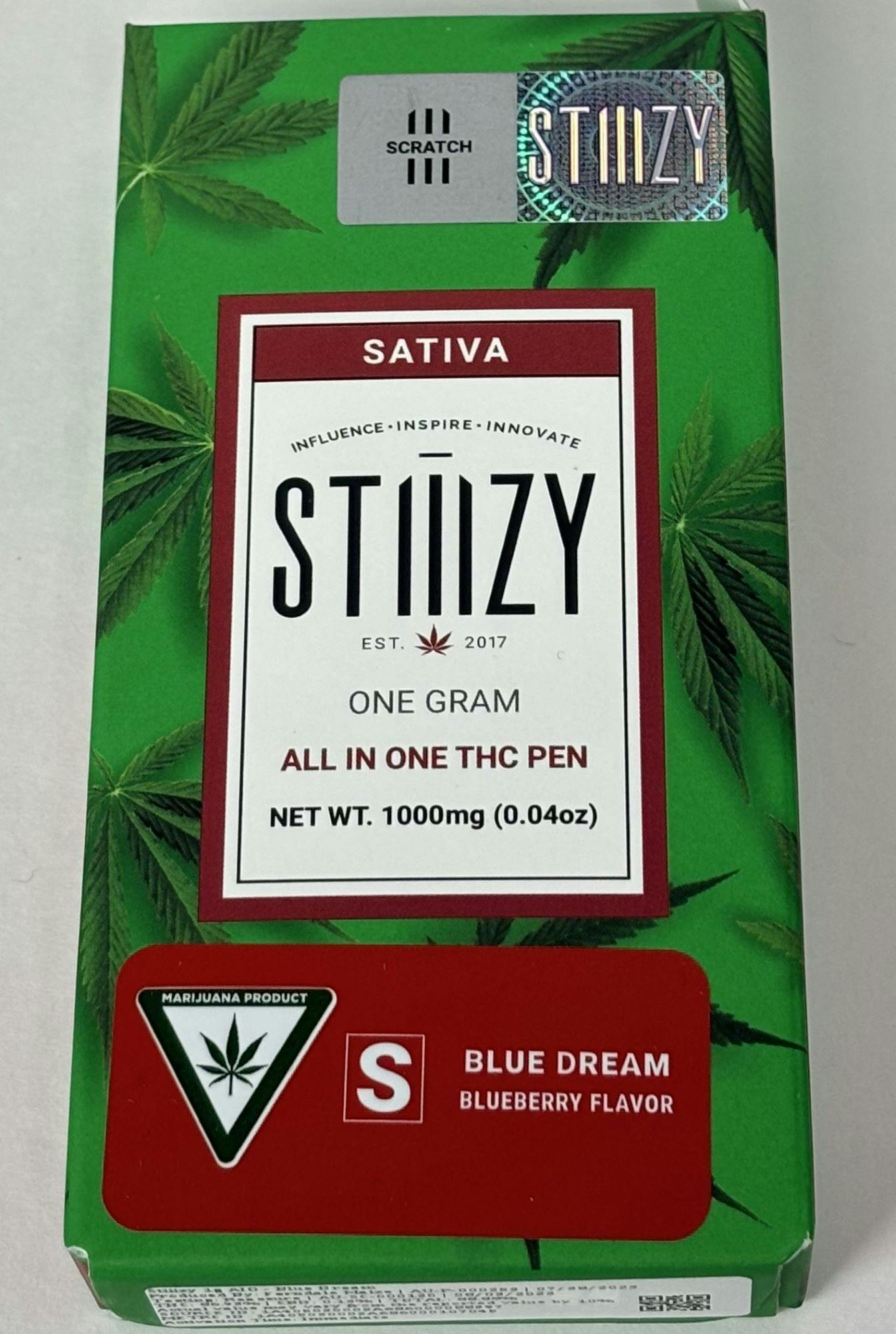 Photograph of product: Stiiizy | Blue Dream | 1g (1000mg)