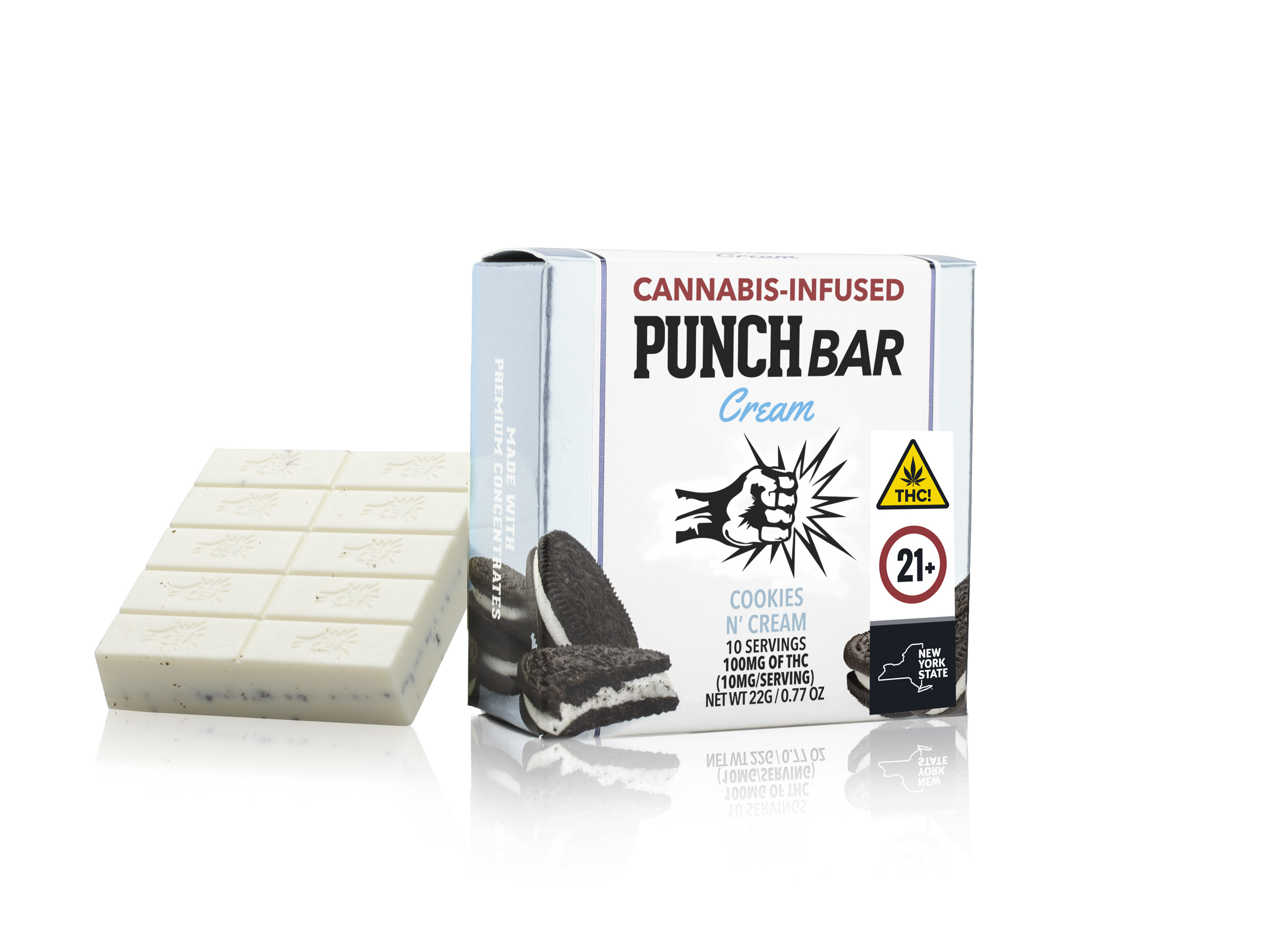 Photograph of product: Cookies n' Cream Chocolate | 100mg