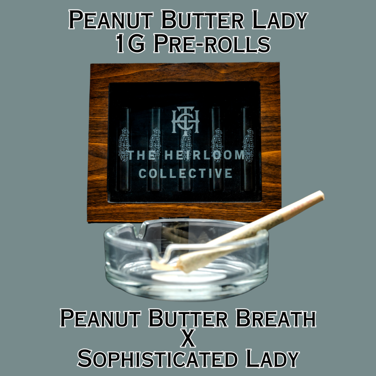 Photograph of product: Peanut Butter Lady - Preroll 1g