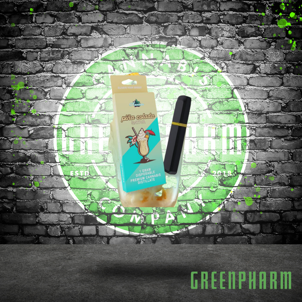 Photograph of product: Amnesia Pina Colada Vape Cart