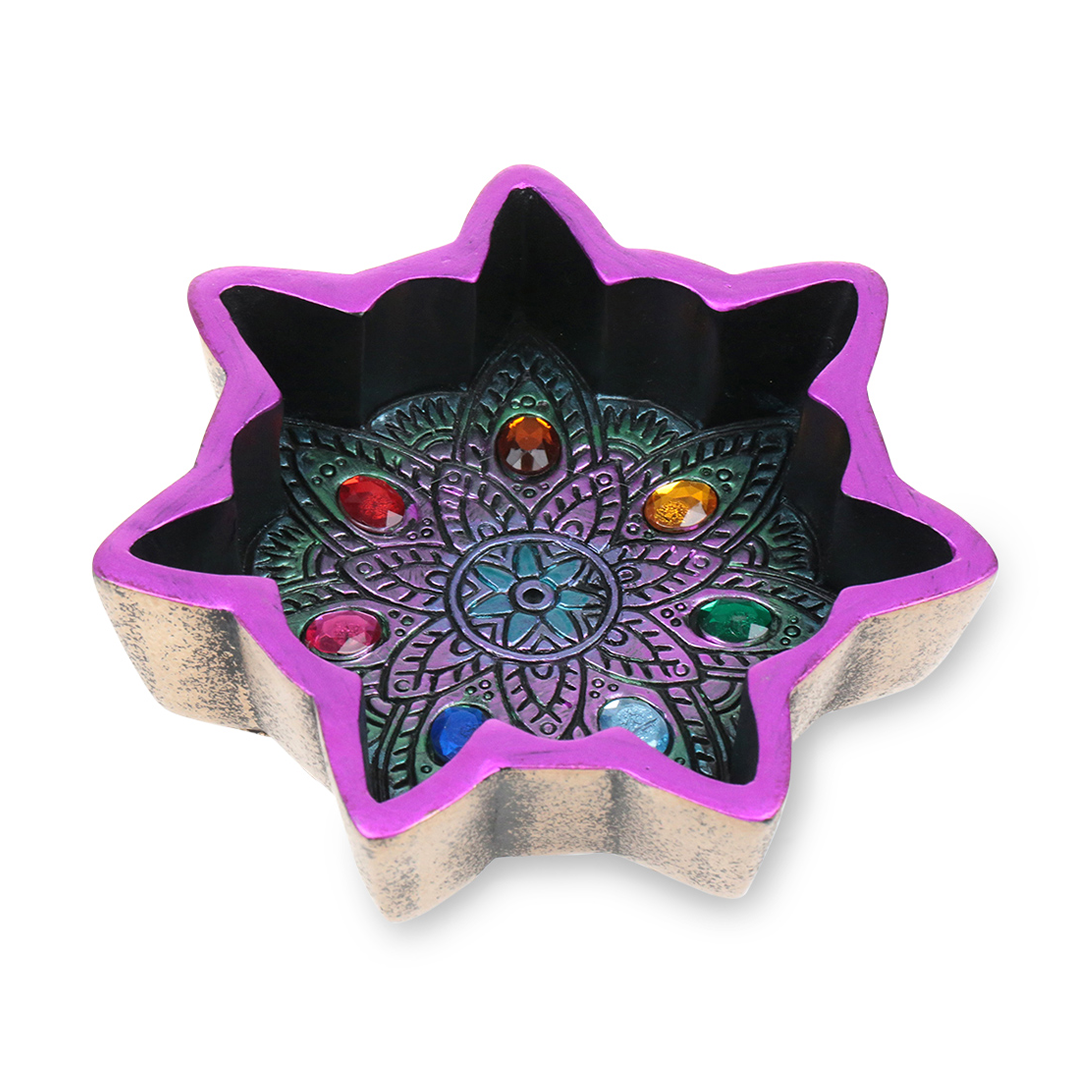 Photograph of product: Chakra w/Stones Ashtray
