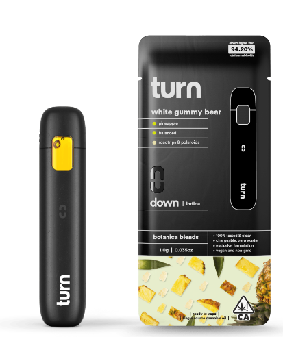 Photograph of product: White Gummy Bear Dispo. 1 Grams